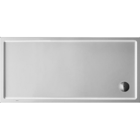 Receveur de douche rectangulaire STARCK SLIMLINEavec antidérapant 1600x750x60mm blanc