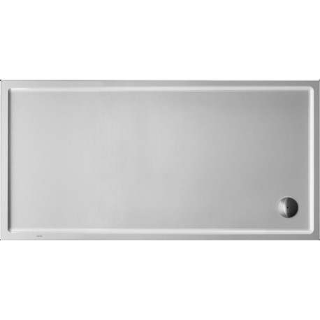 Receveur de douche rectangulaire STARCK SLIMLINEavec antidérapant 1800x900x65mm blanc