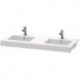 Console Duravit DURASTYLE 550x800x100mm blanc mat