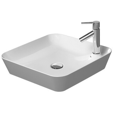 Vasque à poser CAPE COD sans débordement 460x460mm 1 trouwe