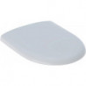 Abattant WC Geberit Renova, fermeture ralentie, fixation par le haut, Blanc