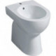 Bidet au sol Geberit RENOVA f mitigeur monotrou blanc