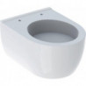 WC à fond creux Geberit iCon courte. 4.5/6 l. pour lave-mains blanc KeraTect