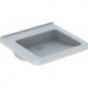 Lavabo Geberit RENOVA COMFORT SQUARE 550x525mm unterfahrbar blanc KT