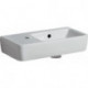 Lavabo RENOVA COMPACT 500x250mm Abl L HL gauche blanc KT