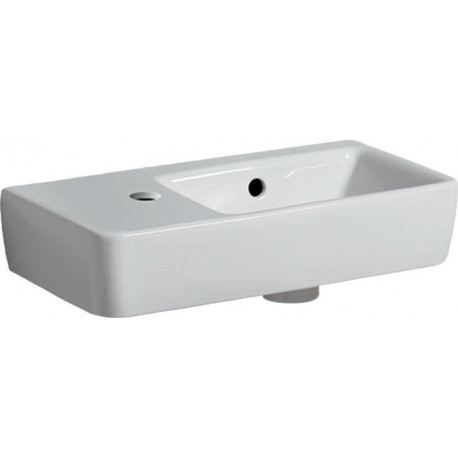 Lavabo RENOVA COMPACT 500x250mm Abl L HL gauche blanc KT