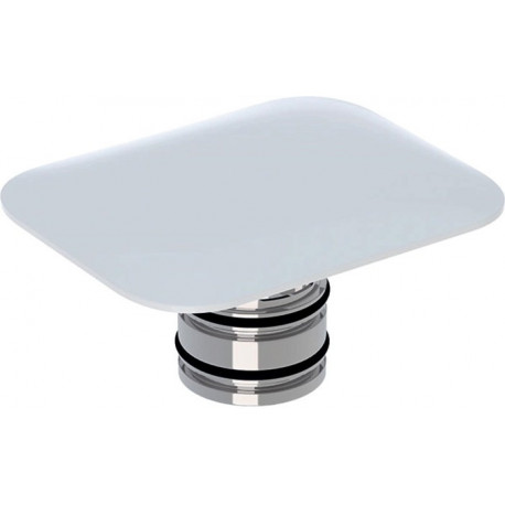 Bouchon de vidange Geberit en céramique blanc