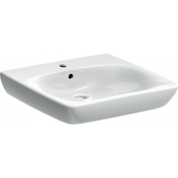 Lavabo RENOVA COMFORT 550x550mm ufahrb avec trou pour robinetavec trop plein blanc KT