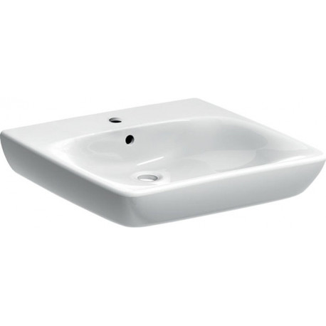 Lavabo RENOVA COMFORT 550x550mm ufahrb avec trou pour robinetavec trop plein blanc KT