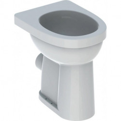 WC au sol à chasse d'eau RENOVA COMFORT 6lSortie horizontaleblanc KT