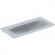 Lavabo pour meuble RENOVA PLAN avec trou pour robinetavec trop plein 1000x480mm blanc KT