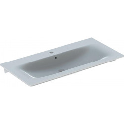 Lavabo pour meuble RENOVA PLAN avec trou pour robinetavec trop plein 1000x480mm blanc KT