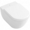 Cuvette Subway 370 x 560 mm, modèle suspendu, sortie horizontale, En porcelaine sanitaire Blanc