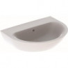 Lavabo Geberit RENOVA sans trou de robinetterieavec trop plein 650x500mm blanc