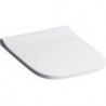 Siège de toilette Smyle Square, design mince, avec fermeture en douceur