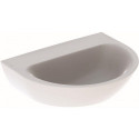 Lavabo Geberit RENOVA sans trou de robinetterie sans trop plein 600x480mm blanc KT