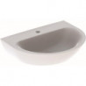 Lavabo Geberit RENOVA avec trou pour robinet sans trop plein 650x500mm blanc