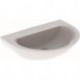 Lavabo Geberit RENOVA sans trou de robinetterie sans trop plein 700x520mm blanc