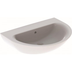 Lavabo Geberit RENOVA sans trou de robinetterieavec trop plein 700x520mm blanc KT