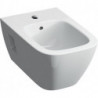 Bidet suspendu Geberit Renova Plan semi-caréné, T:54cm,Blanc