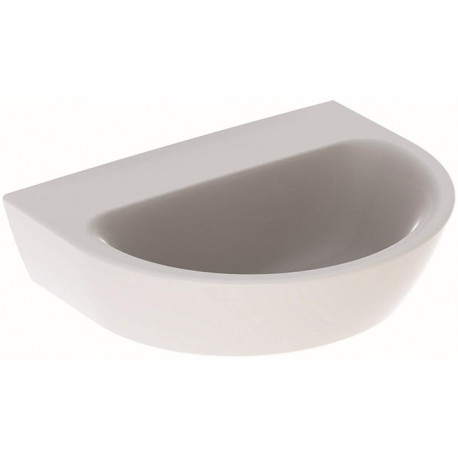 Lave-mains droite NOVA sans trou de robinetterie sans trop plein 450x360mm blanc KT