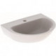Lave-mains droite NOVA avec trou pour robinet sans trop plein 500x400mm blanc KT