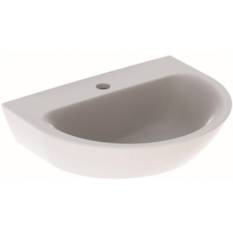 Lave-mains droite NOVA avec trou pour robinet sans trop plein 500x400mm blanc KT