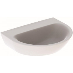 Lave-mains droite NOVA sans trou de robinetterie sans trop plein 500x400mm blanc KT