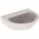 Lavabo Geberit RENOVA sans trou de robinetterieavec trop plein 550x450mm blanc KT