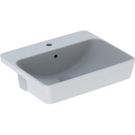 Lavabo semi-encastré GE VariForm. carré 55x45cm. m. St. m. l.