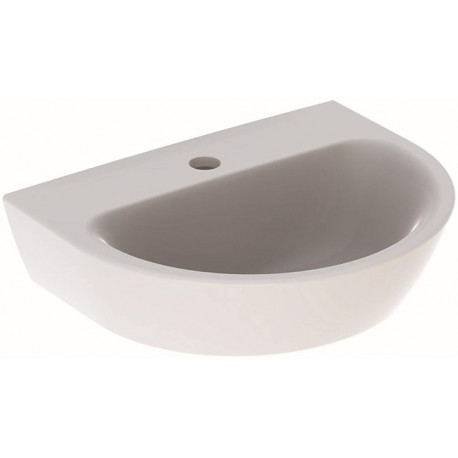 Lave-mains droite NOVA avec trou pour robinet sans trop plein 450x360mm blanc