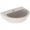 Lave-mains droite NOVA avec trou pour robinet sans trop plein 450x360mm blanc