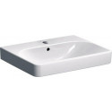 Lavabo Smyle Squadroite60x48cm avec trou pour robinetterie. avec trop-plein.. KeraTect