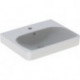 Lavabo Smyle Squadroite55x44cm avec trou pour robinetterie. avec trop-plein.. KeraTect