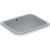 Lavabo sous plan VariForm rectangulaire 500x400mm sans trou de robinetterieavec trop plein we