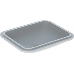 Lavabo sous plan VariForm rectangulaire 500x400mm sans trou de robinetterie sans trop plein we