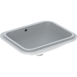Lavabo sous plan VariForm rectangulaire 450x350mm sans trou de robinetterieavec trop plein we