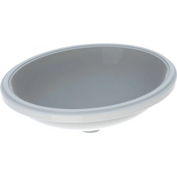 Lavabo sous plan VariForm oval 500x400mm sans trou de robinetterie sans trop plein we
