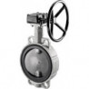 VANNE PAPILLON A REDUCTEUR VOLANT DN 150