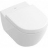 Cuvette Subway 2.0370 x 560 mm, modèle suspendu, sortie horizontale, En porcelaine sanitaire, NF Blanc CeramicPlus