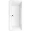 Squaro Edge 12, Baignoires ovales, 800 x 450 mm, Ovale, Duo