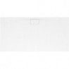 Architectura, Receveurs de douche rectangulaires, 900 x 15 x 17 mm, Rectangulaire, MetalRim Blanc