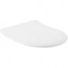 Subway, Abattants de toilette SlimSeat, charnières en acier inoxydable, En Duroplast Blanc