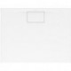 Architectura, Receveurs de douche rectangulaires, 750 x 15 x 14 mm, Rectangulaire, MetalRim Blanc