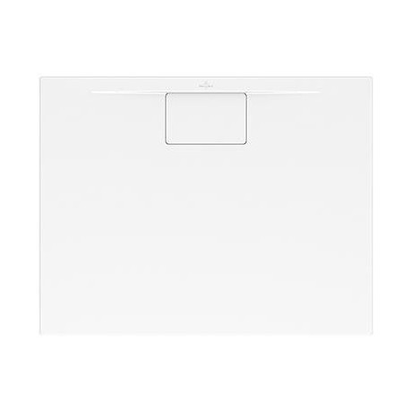 Architectura, Receveurs de douche rectangulaires, 800 x 15 x 15 mm, Rectangulaire, MetalRim Blanc
