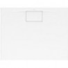 Architectura, Receveurs de douche rectangulaires, 800 x 15 x 15 mm, Rectangulaire, MetalRim Blanc