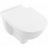 Cuvette O.novo Vita 360 x 595 mm, DirectFlush, modèle suspendu, sortie horizontale, En porcelaine sanitaire, NF Blanc CeramicPlus