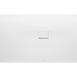 Squaro Infinity, Receveurs de douche rectangulaires, 800 x 40 x 15 mm, Rectangulaire, montage en angle, à droite contre le mur Grey