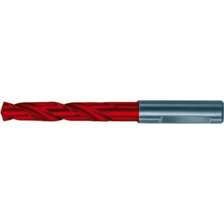 Foret hélicoïdal en carbure monobloc, SuperLine 5 x D, type RT 100 U, DIN 6537, DIN 6535, forme HE, surface FIRE, Ø m7 : 3,70 mm, Long. totale 66 mm