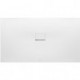 Squaro Infinity, Receveurs de douche rectangulaires, 800 x 40 x 15 mm, Rectangulaire, Installation à fleur du sol / dans une niche Stone White
